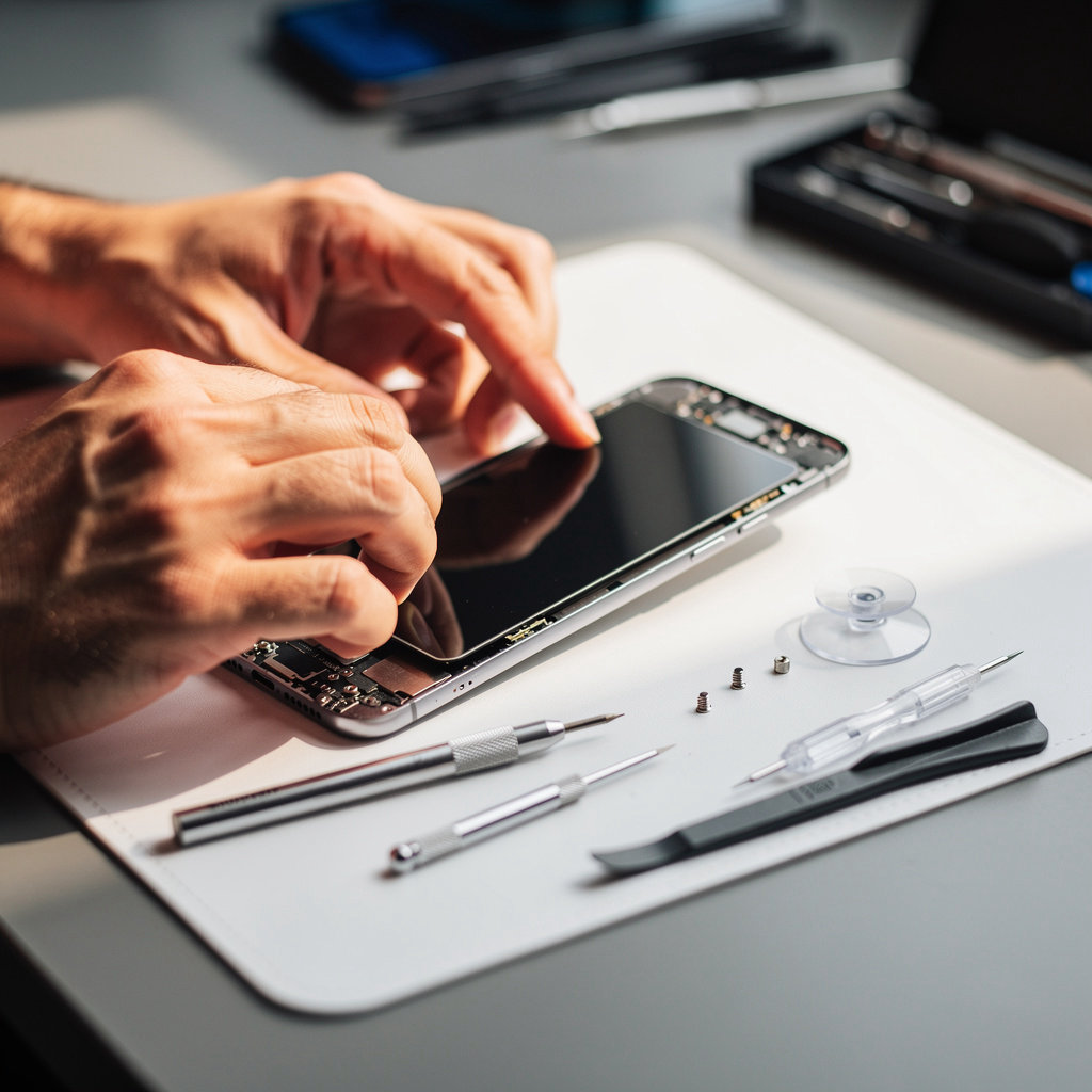 Los Amigos Wireless expert technician providing reliable phone repair services in San Diego